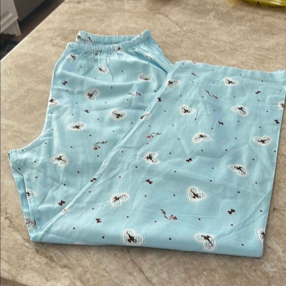 Light  Blue Pajama Set NWT - Picture 3 of 5